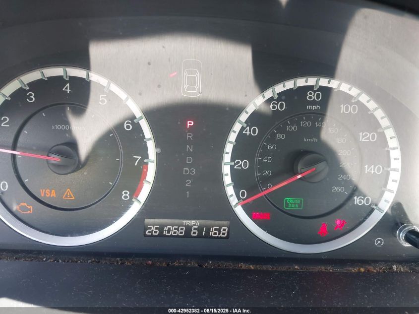 2010 Honda Accord 2.4 Ex-L VIN: 1HGCP2F84AA128725 Lot: 42952382