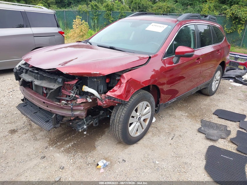 2019 SUBARU OUTBACK 2.5I PREMIUM 4S4BSAHC1K3325146