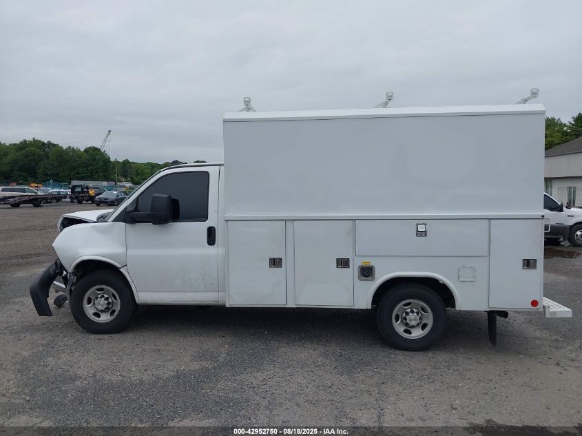 2023 Chevrolet Express Cutaway Work Van VIN: 1GB0GRFP7P1196774 Lot: 42952750