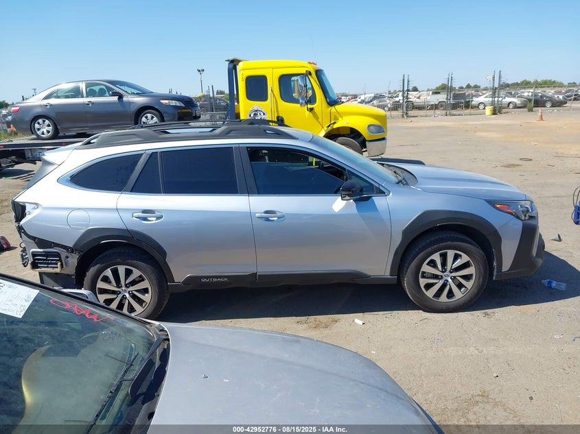 2023 Subaru Outback 2.5 Premium Blue Lot 111042952776 Vin 4S4BTADC8P3211090