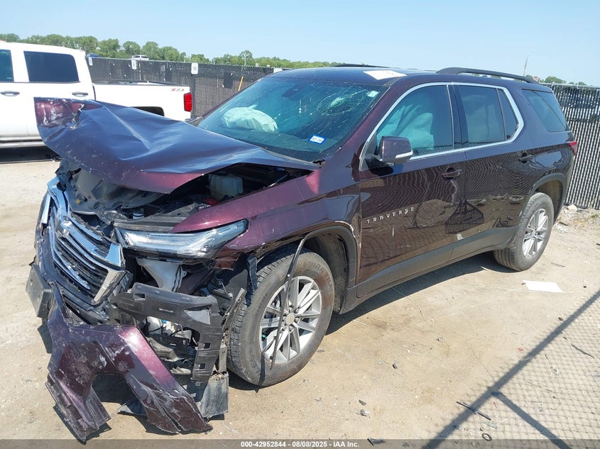 2023 CHEVROLET TRAVERSE FWD LT LEATHER - 1GNERHKW9PJ204190
