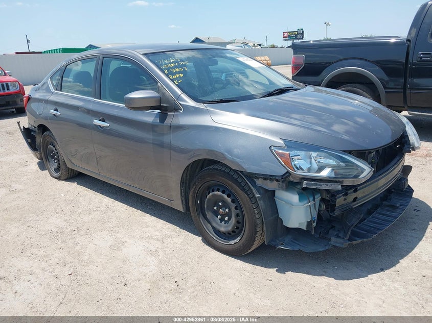 3N1AB7AP9KY361628 2019 Nissan Sentra S auction photo 1