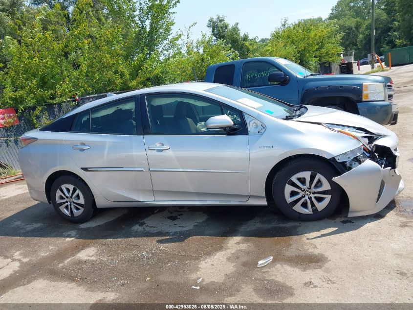 2018 Toyota Prius Three VIN: JTDKARFU8J3551586 Lot: 42953026