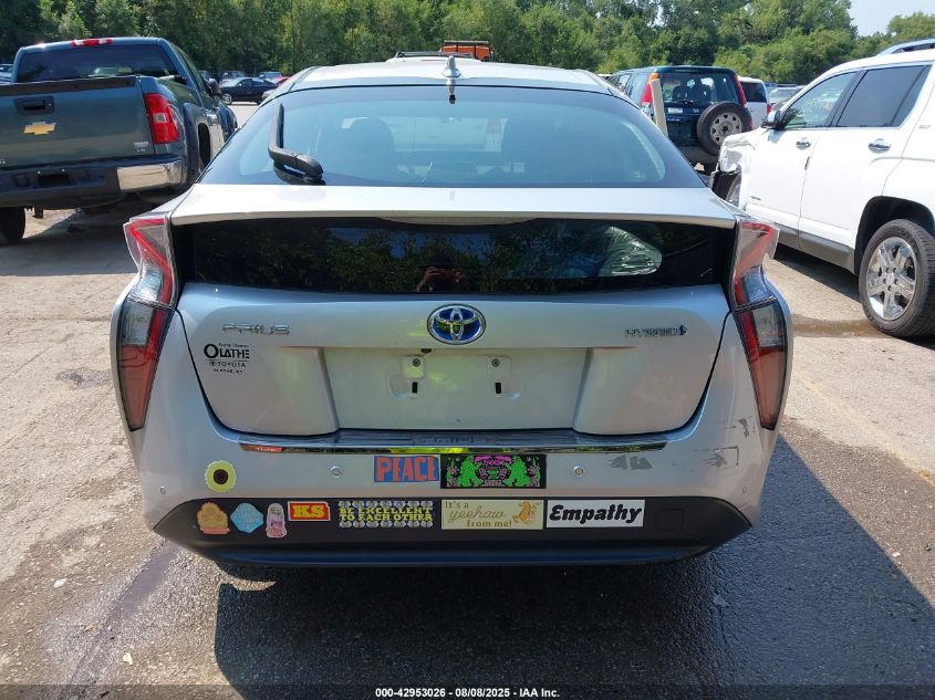 2018 Toyota Prius Three VIN: JTDKARFU8J3551586 Lot: 42953026