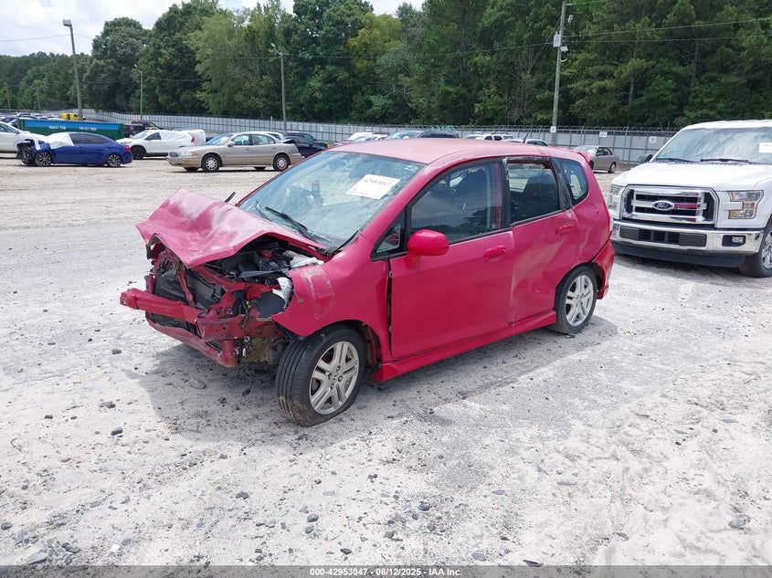 JHMGD38688S043416 2008 HONDA FIT photo no. 2