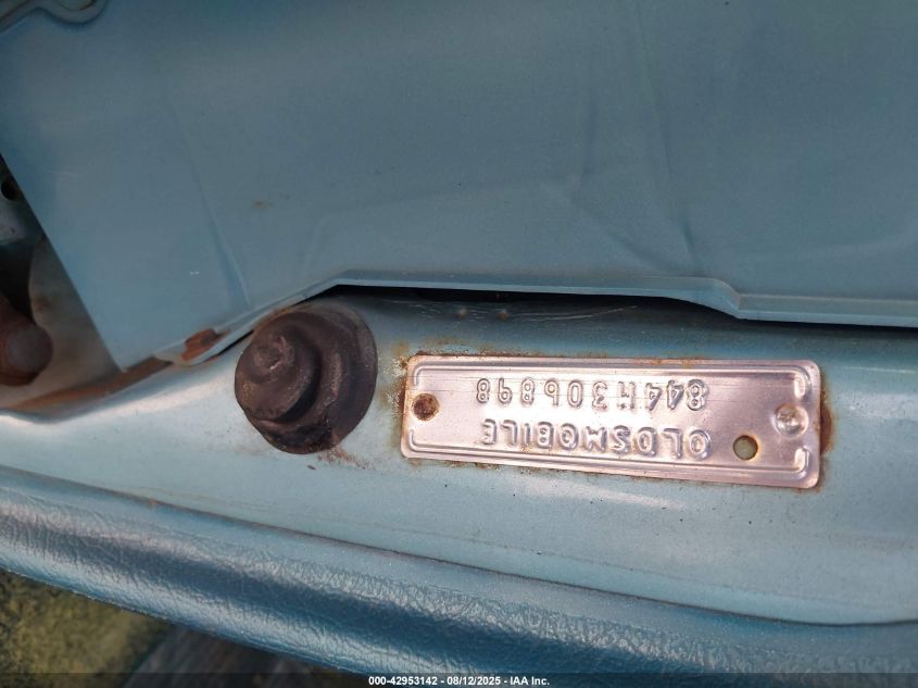 1964 Oldsmobile 88 VIN: 844M306898 Lot: 42953142
