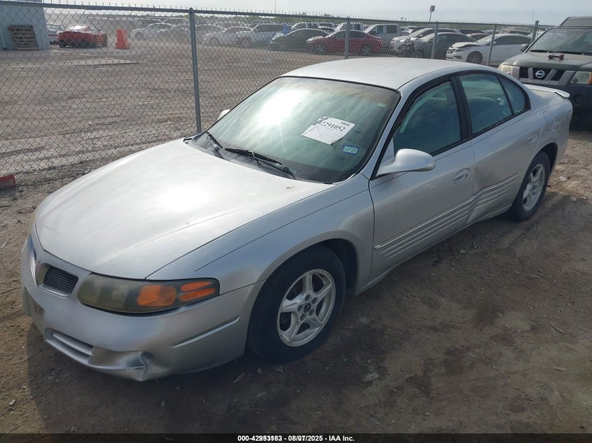 2002 Pontiac Bonneville Se silver sedan gasoline 1G2HX54K724243764 photo #3