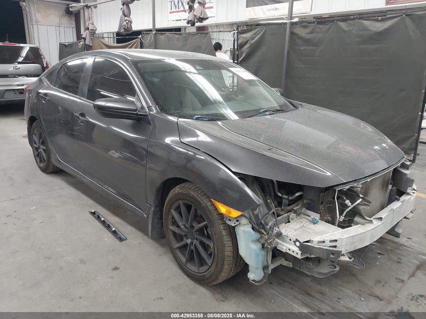 2HGFC2F66KH503007 2019 Honda Civic Lx auction photo 1