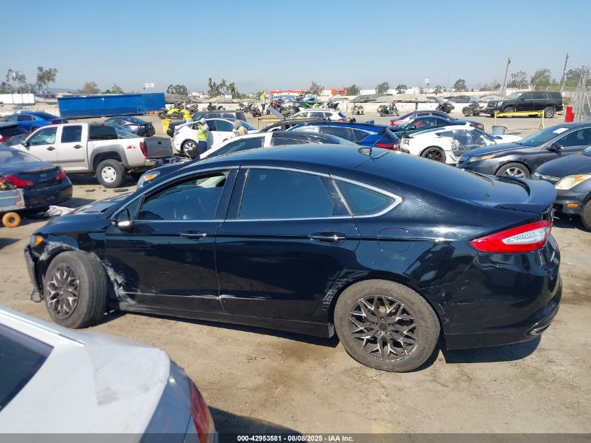 2016 Ford Fusion Titanium VIN: 3FA6P0K99GR206659 Lot: 42953581