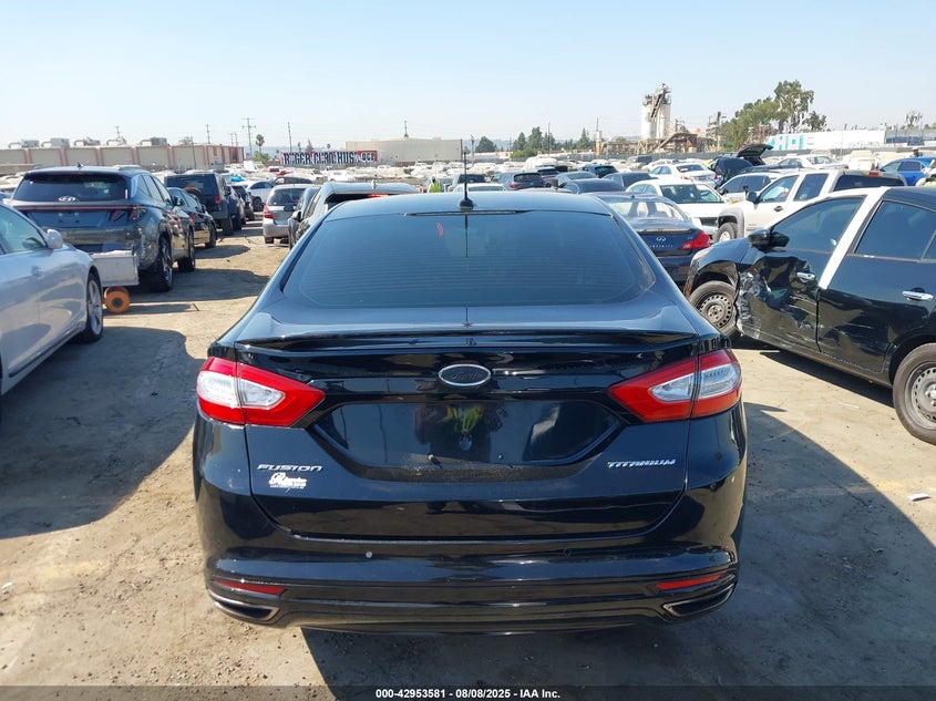 2016 Ford Fusion Titanium VIN: 3FA6P0K99GR206659 Lot: 42953581