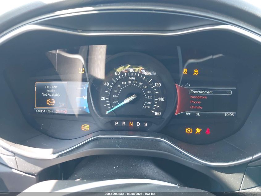 2016 Ford Fusion Titanium VIN: 3FA6P0K99GR206659 Lot: 42953581