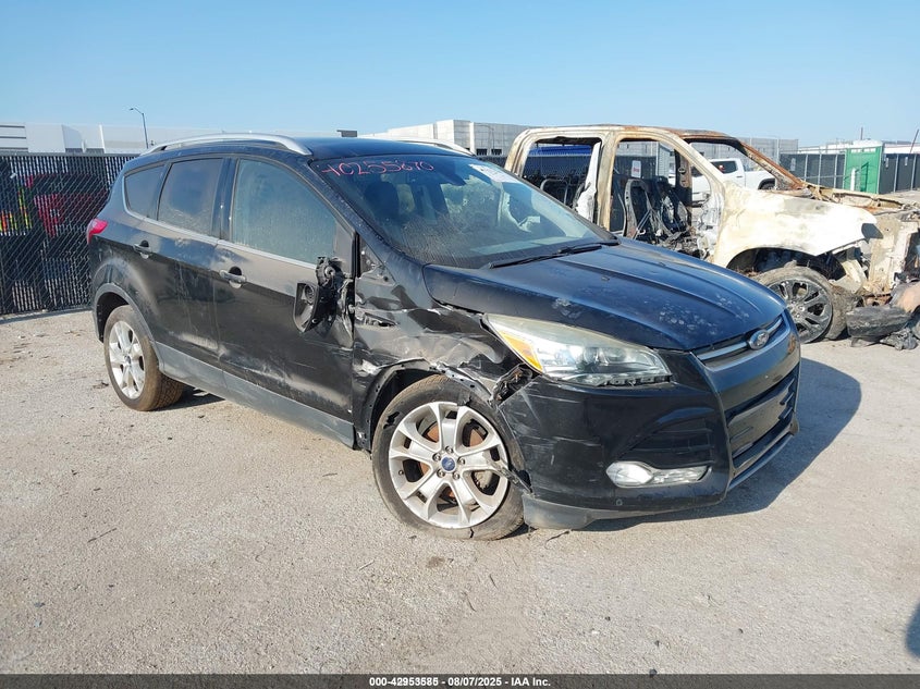 1FMCU0JX6FUB48096 2015 Ford Escape Titanium auction photo 1