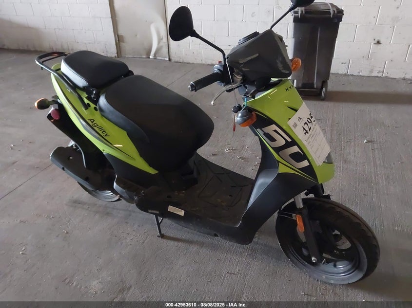 2022 KYMCO USA INC AGILITY  (VIN: LC2U6A026NC000627)