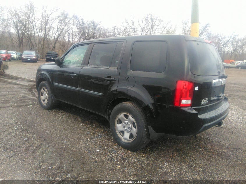 Vin: 5fnyf4h2xab033749, lot: 43447510, honda pilot lx 20103