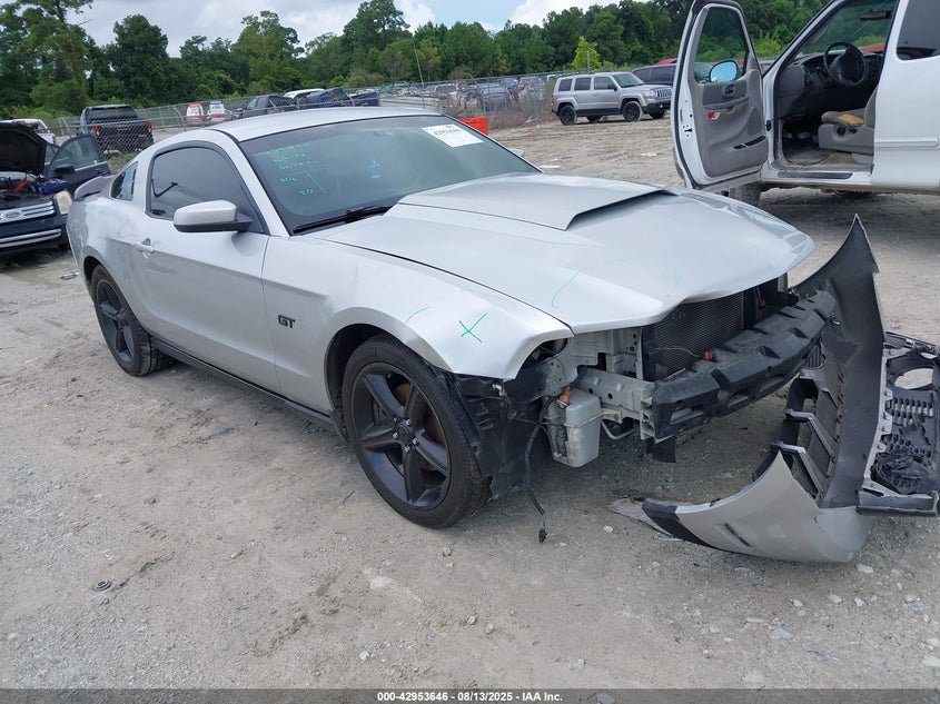 1ZVBP8CH2A5102227 2010 Ford Mustang Gt Premium auction photo 1