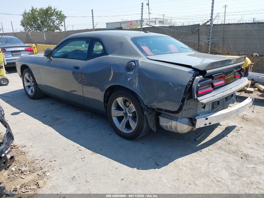 2019 Dodge Challenger 3.6 Sxt Grey Lot 111042953869 Vin 2C3CDZAG0KH669650