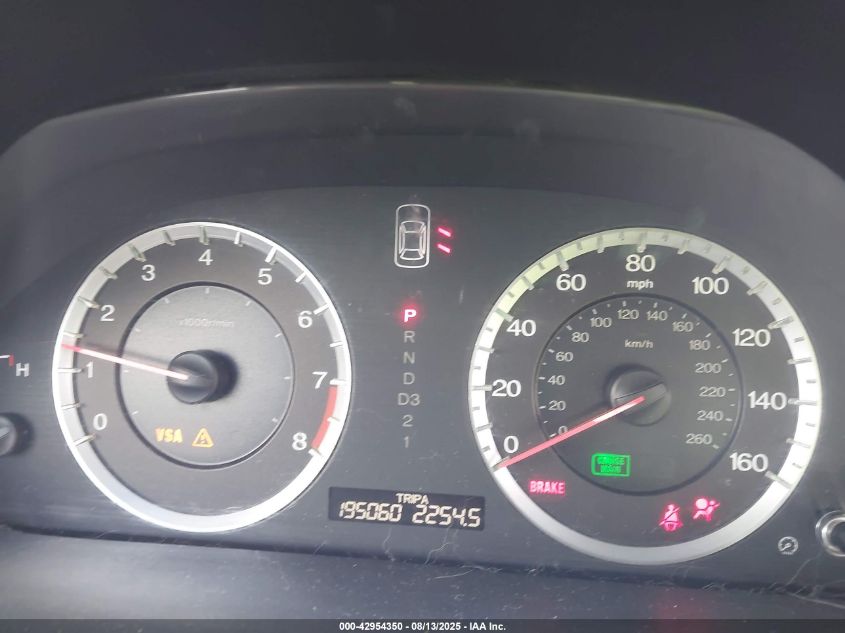 2009 Honda Accord 2.4 Ex-L VIN: 1HGCP26859A131614 Lot: 42954350