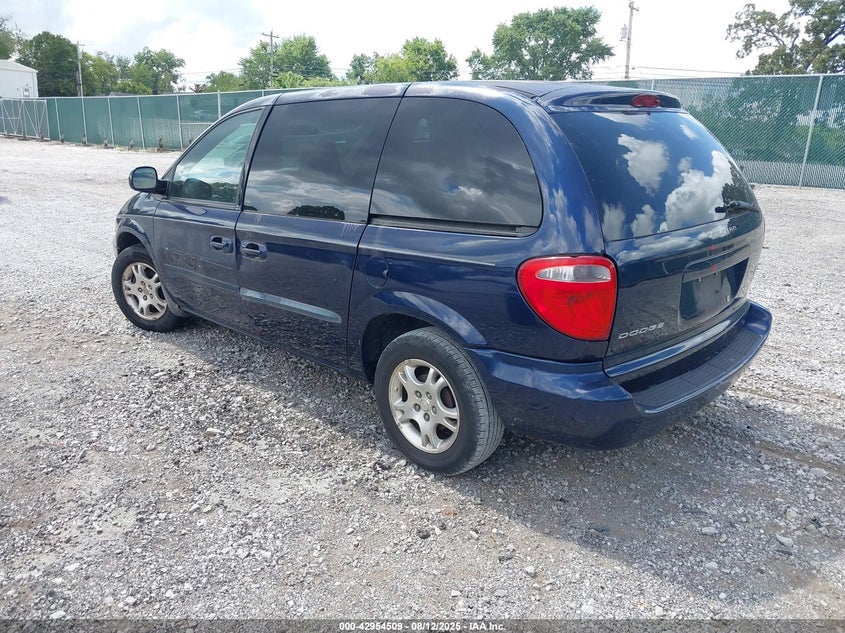 2004 Dodge Caravan Sxt blue van gasoline 1D4GP45R64B556626 photo #4
