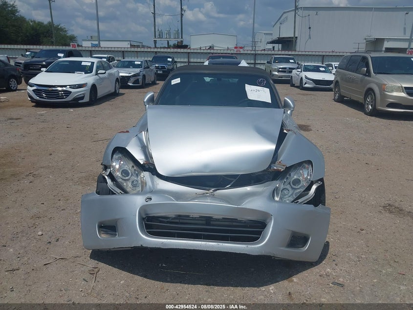 2002 Honda S2000 VIN: JHMAP11482T000318 Lot: 42954524