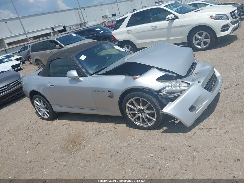 2002 Honda S2000 VIN: JHMAP11482T000318 Lot: 42954524