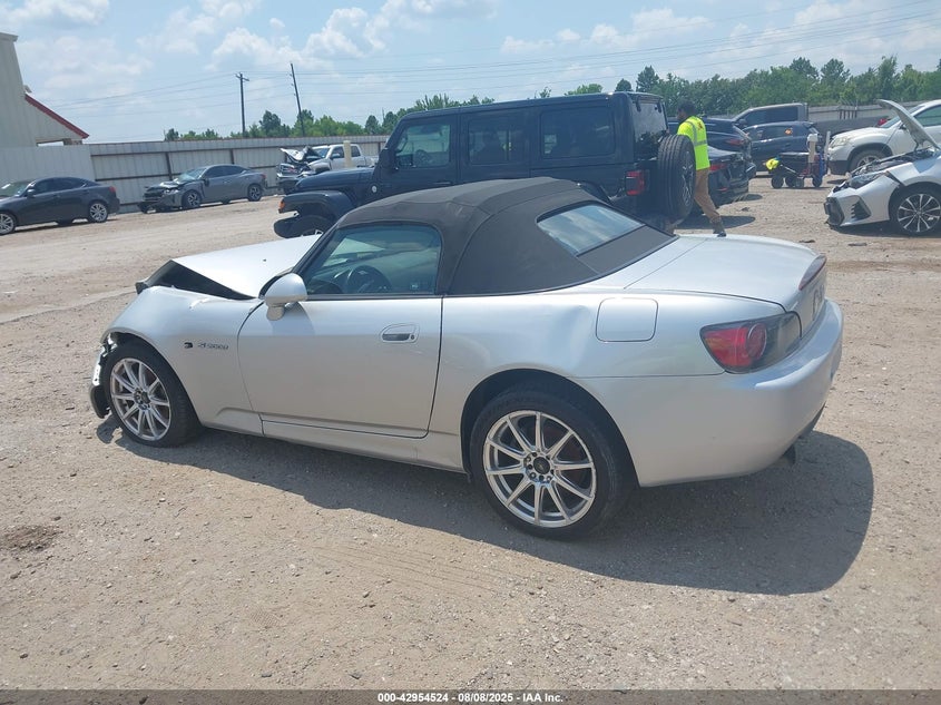 2002 Honda S2000 VIN: JHMAP11482T000318 Lot: 42954524