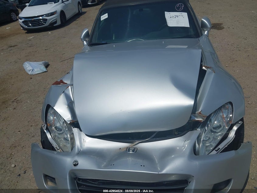 2002 Honda S2000 VIN: JHMAP11482T000318 Lot: 42954524