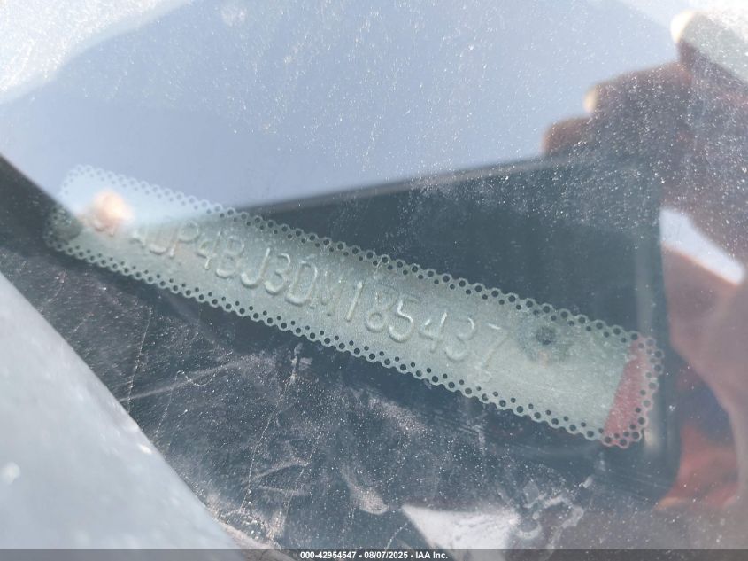 2013 Ford Fiesta Se VIN: 3FADP4BJ3DM185437 Lot: 42954547