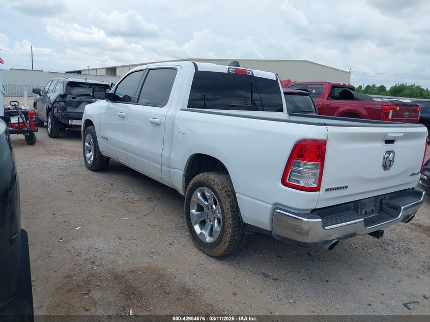 Vin: 1c6srfft6nn380904, lot: 43448563, ram 1500 big horn  4x4 5'7 box 20223
