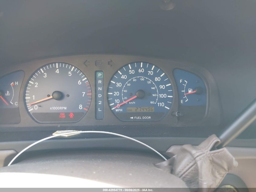 2002 Toyota Sienna Le VIN: 4T3ZF13CX2U483514 Lot: 42954779