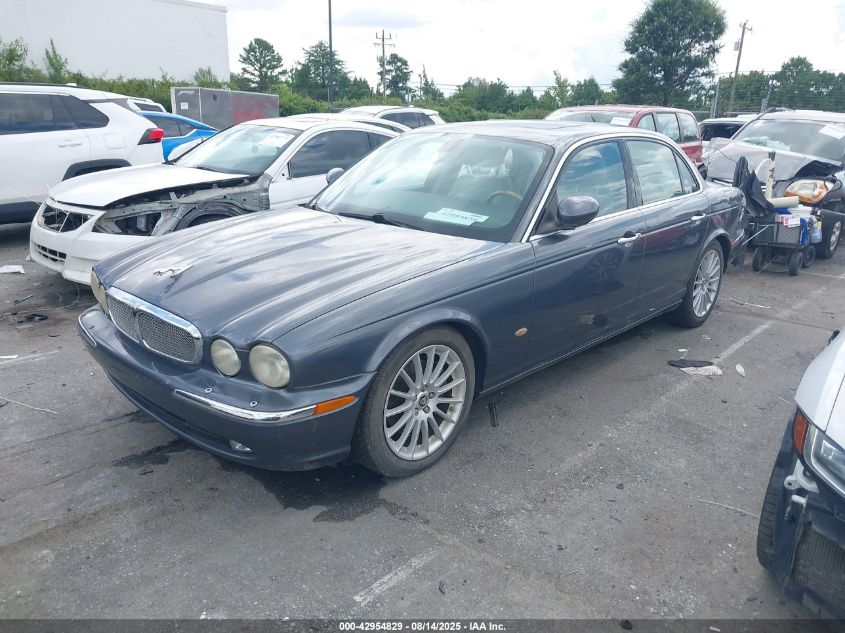 2006 Jaguar Xj Xj8 grey sedan gasoline SAJWA71B36SH00581 photo #3