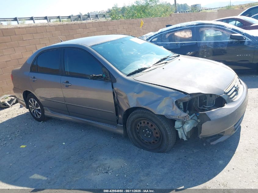 2003 Toyota Corolla Ce/Le/S VIN: 1NXBR32E33Z115094 Lot: 42954850