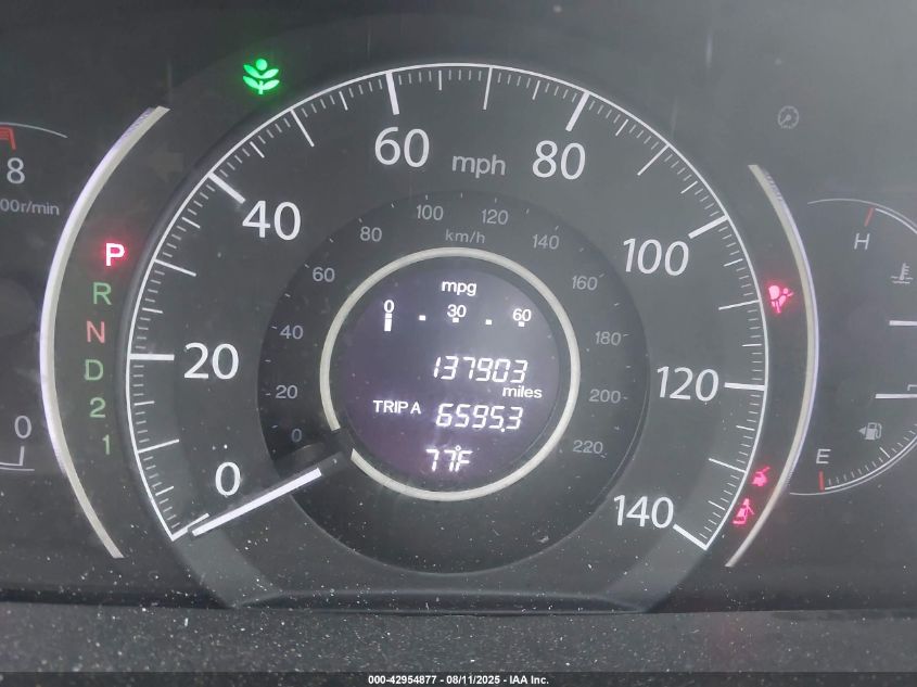 2012 Honda Cr-V Lx VIN: 5J6RM3H33CL039108 Lot: 42954877