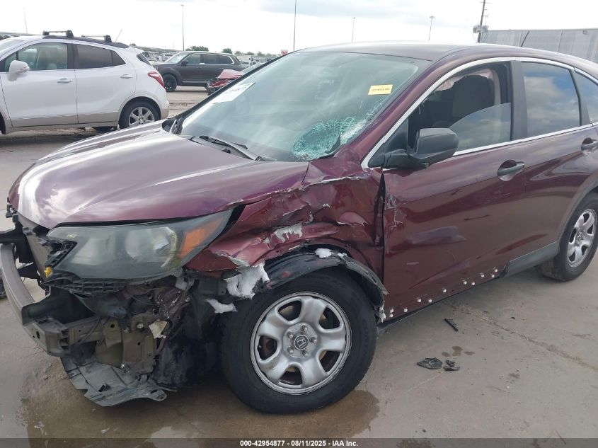 2012 Honda Cr-V Lx VIN: 5J6RM3H33CL039108 Lot: 42954877