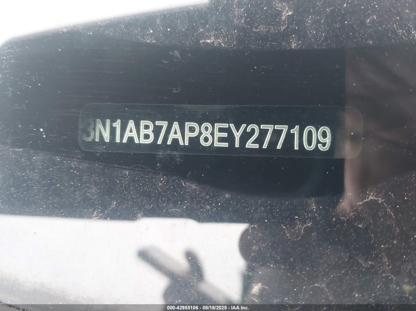 2014 NISSAN SENTRA SV 3N1AB7AP8EY277109