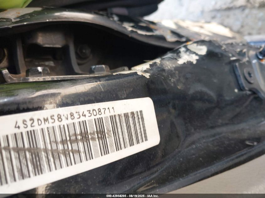 2003 Isuzu Rodeo S 3.2L V6 VIN: 4S2DM58W834308711 Lot: 42955205