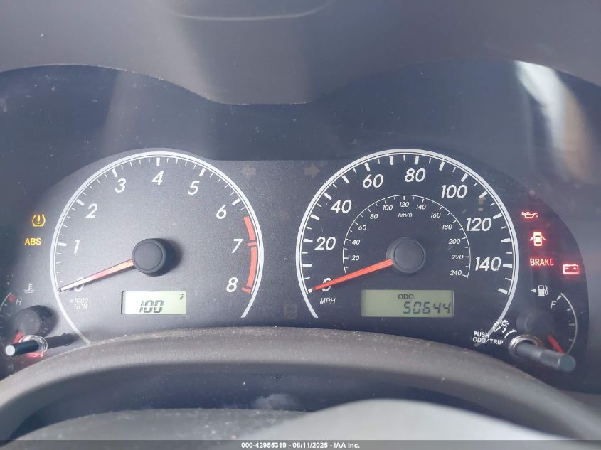 2010 Toyota Corolla Le VIN: 2T1BU4EE8AC517353 Lot: 42955319