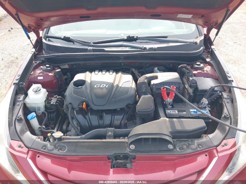 2011 Hyundai Sonata Gls VIN: 5NPEB4AC2BH180491 Lot: 42955453