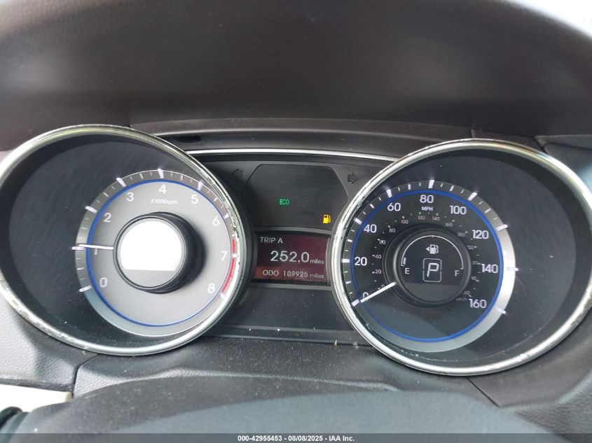 2011 Hyundai Sonata Gls VIN: 5NPEB4AC2BH180491 Lot: 42955453