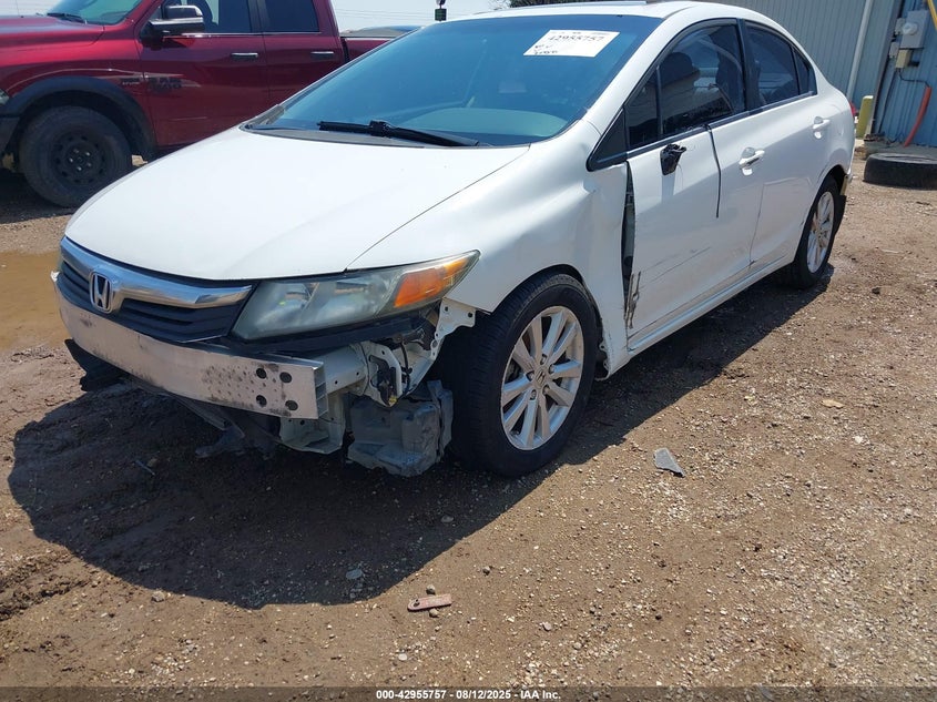 2012 Honda Civic Ex-L VIN: 2HGFB2F94CH542287 Lot: 42955757