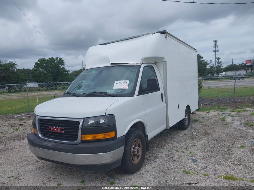 2020 GMC Savana Cutaway Work Van blue other flexible 1GD07RFG9L1151790 photo #3