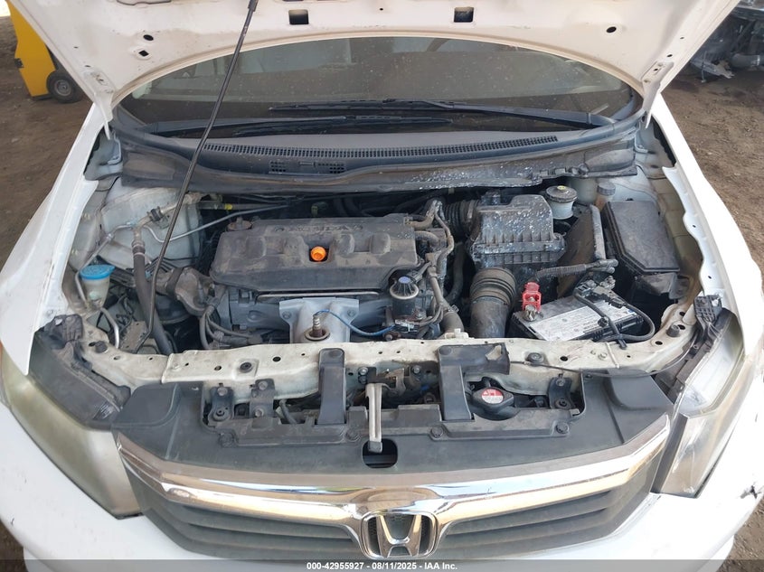 2012 Honda Civic Lx VIN: 2HGFB2E57CH519536 Lot: 42955927