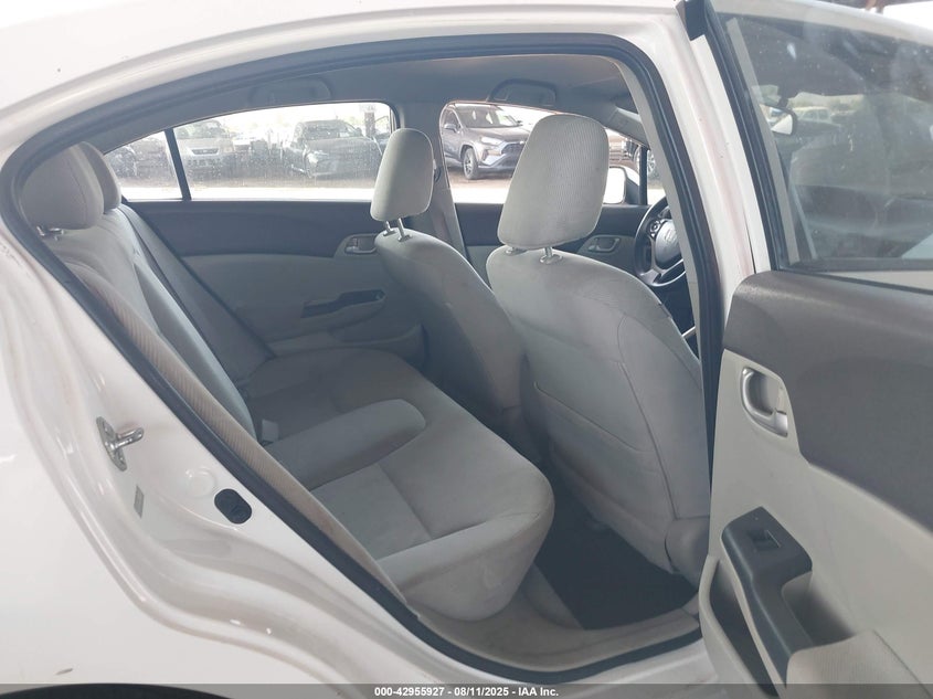 2012 Honda Civic Lx VIN: 2HGFB2E57CH519536 Lot: 42955927