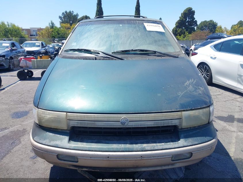 1994 Mercury Villager VIN: 4M2DV11W3RDJ09516 Lot: 42956050