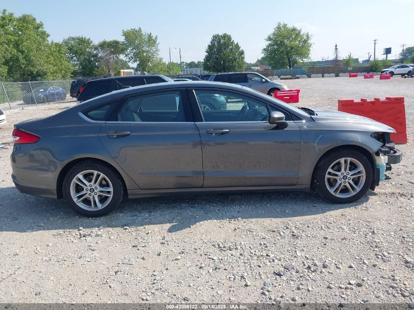 2018 Ford Fusion Se VIN: 3FA6P0H7XJR140328 Lot: 42956122