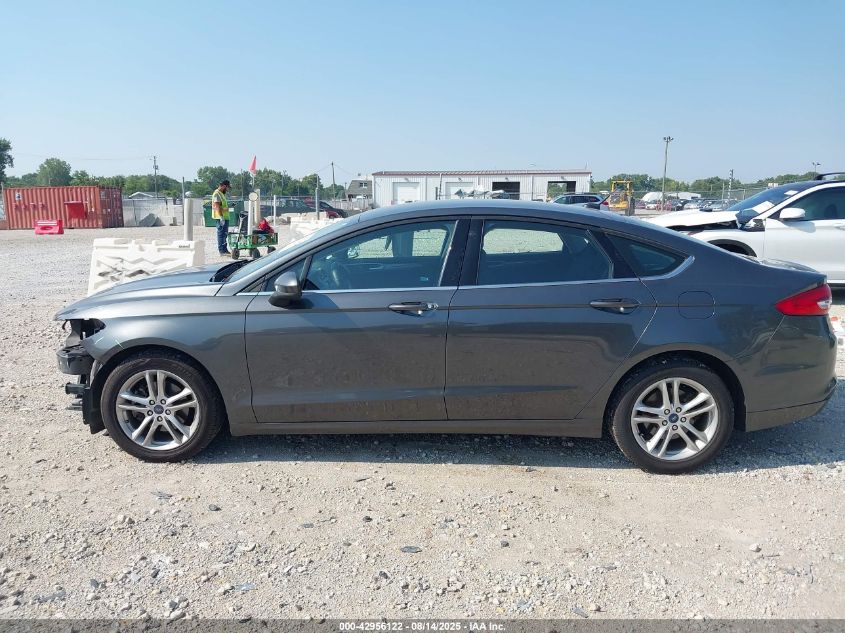 2018 Ford Fusion Se VIN: 3FA6P0H7XJR140328 Lot: 42956122