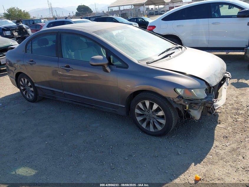 1HGFA16819L005652 2009 Honda Civic Ex auction photo 1