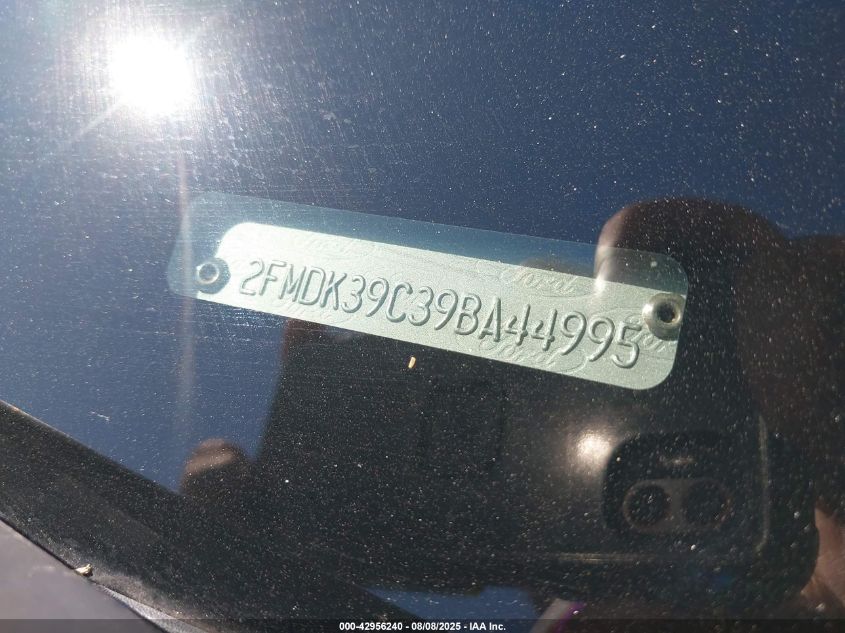 2009 Ford Edge Limited VIN: 2FMDK39C39BA44995 Lot: 42956240