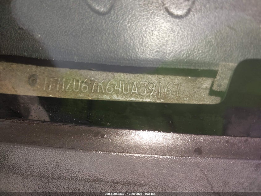 2004 Ford Explorer Sport Trac Adrenalin/Xls/Xlt VIN: 1FMZU67K64UA89167 Lot: 42956330