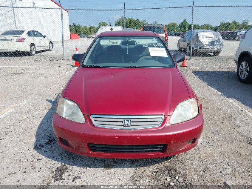 1999 Honda Civic Lx VIN: 1HGEJ6678XL046762 Lot: 42956388