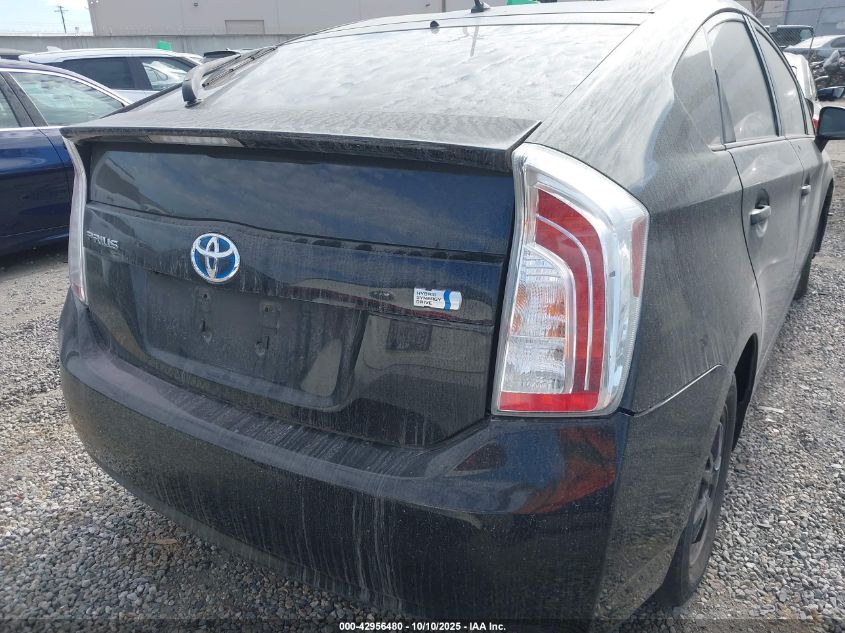 2014 Toyota Prius Two VIN: JTDKN3DU2E1772882 Lot: 42956480